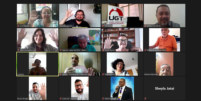 UGT retoma cursos de formação político-sindical online